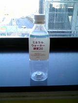 今日の水