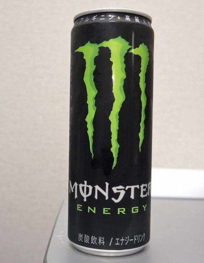今日の飲み物 MONSTER ENERGY(怪獣能源)
