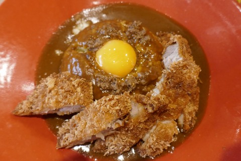 たまに行くならこんな店　創作系カレーが美味しい「フジヤマドラゴンカレー　秋葉原店」で、パワフルな見た目と美味しさを兼ね備えた「手仕込みチキンカツカレー」を食らう！