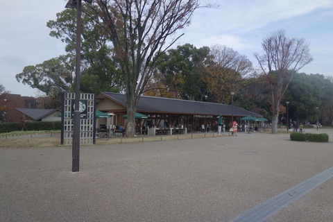 たまに行くならこんな店　上野恩賜公園の真っ只中にあるスターバックスコーヒー上野恩賜公園店で「コーヒー & クリーム フラペチーノ with コーヒービッツ」を堪能