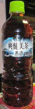 今日の飲み物　爽健美茶 黒冴 烏茶ブレンドCVS限定版(コンビニ)