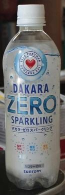 今日の飲み物 DAKARA ZERO　SPARKLING
