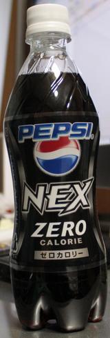 今日の飲み物 PEPSI NEX ZERO