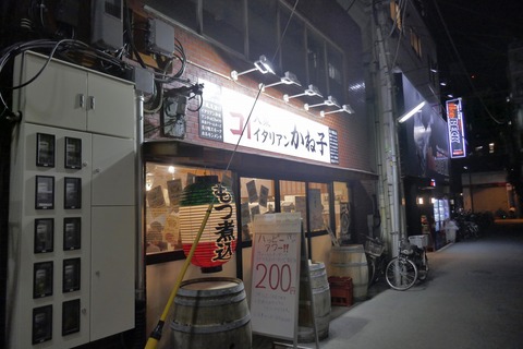 たまに行くならこんな店　ハイサワーが似合う大衆居酒屋なのに看板メニューはイタリアンな「大衆イタリアンかね子」は平日でも大人気！イタリアンから大衆居酒屋料理までウマウマです