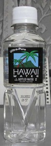 今日の水　Ultra-Pure HAWAII WATHER BOTTLED WATHER