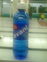今日の水