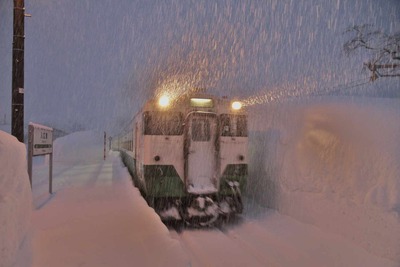 2011冬のグンマー＆雪國新潟旅行　1日目入広瀬駅で雪國体験後は只見線と上越線を乗り継いで越後湯沢駅へ