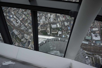 2012年6月東京スカイツリーやソラマチ&すみだ水族館を探訪遊戯　東京スカイツリー特別展望台より都心の風景を見学