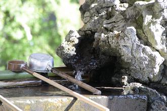 成田山の水飲み場