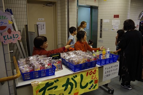 駄菓子売場