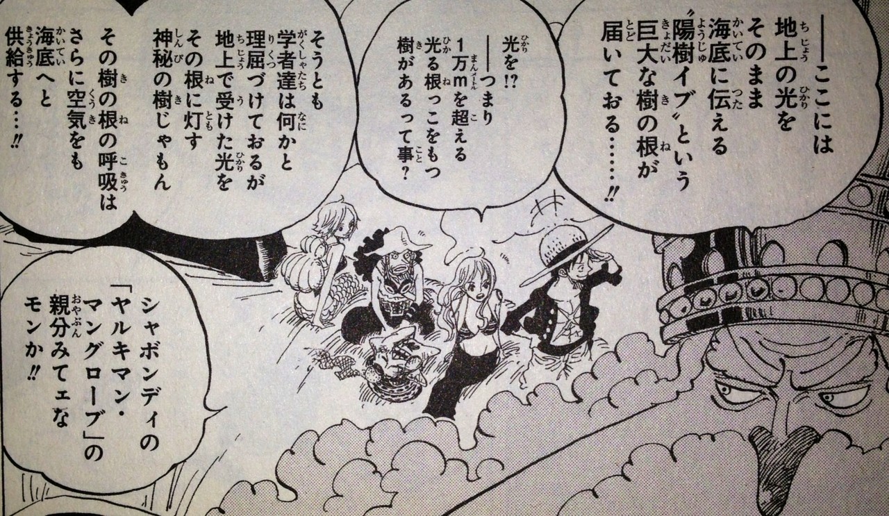 第761話 オペオペの実 : てのひらをタイヨウに