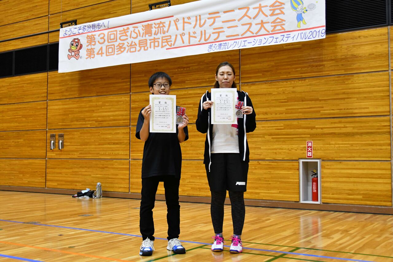 第3回ぎふ清流パドルテニス大会 : 多治見パドルテニスクラブ