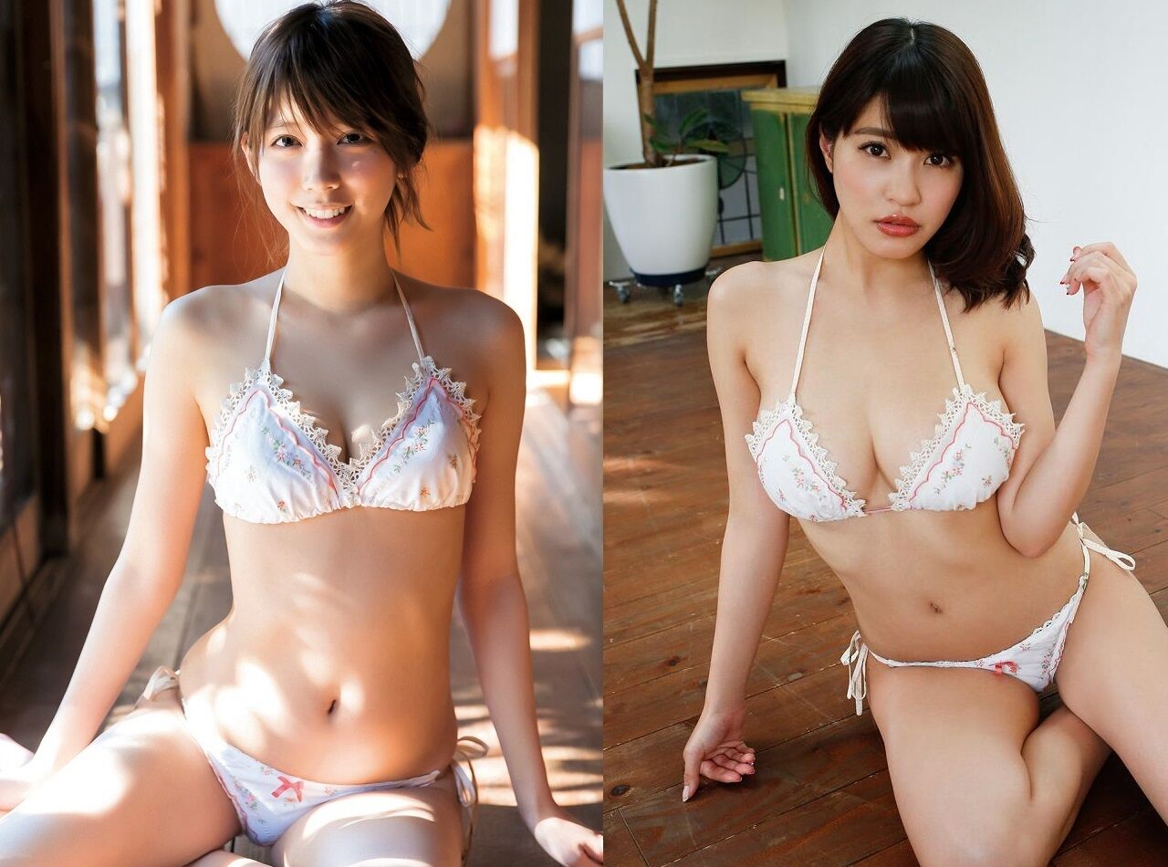 771 松田るかvs岸明日香 グラビアアイドル対戦