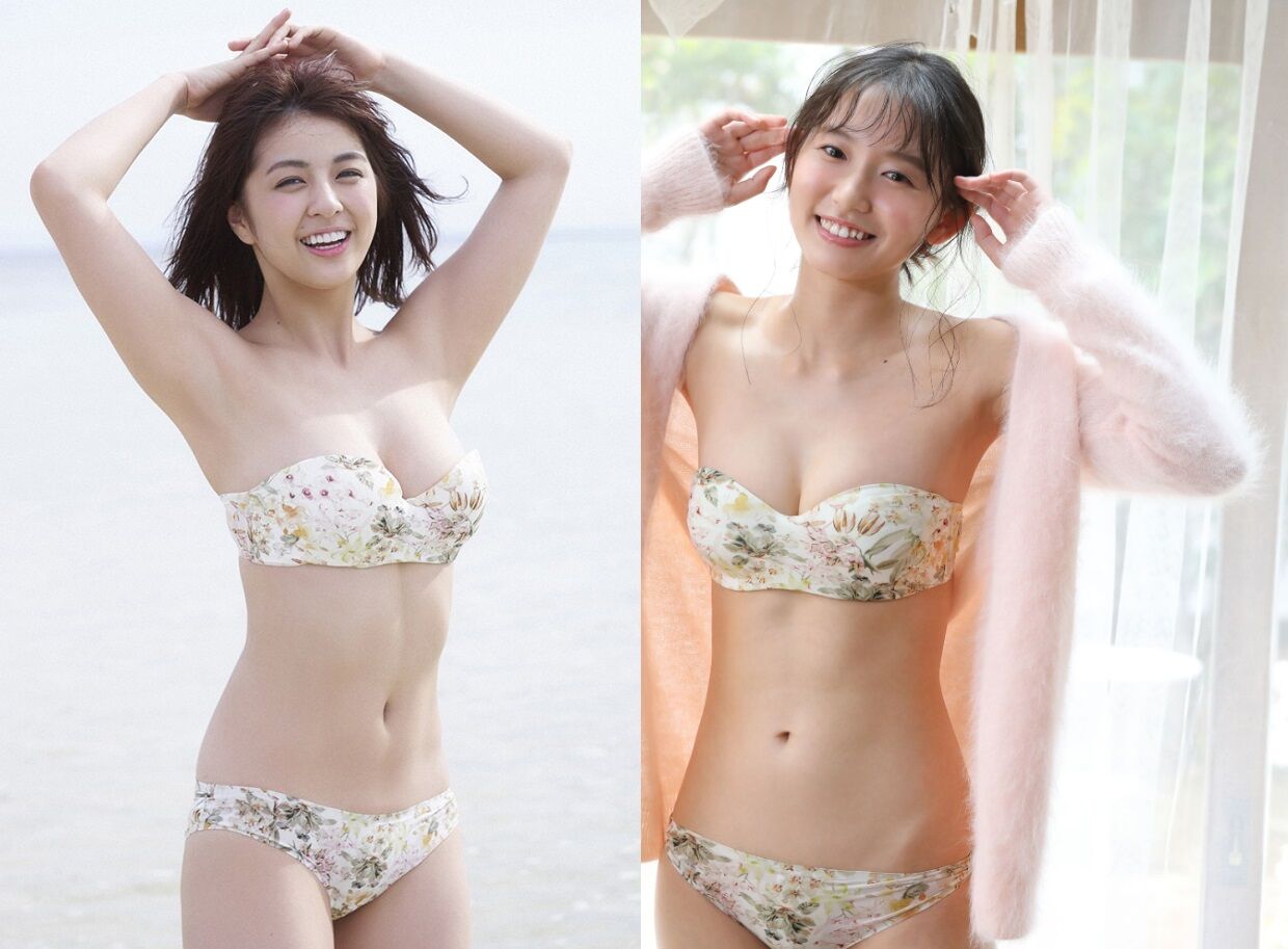 957 柳ゆり菜vs志田音々 グラビアアイドル対戦