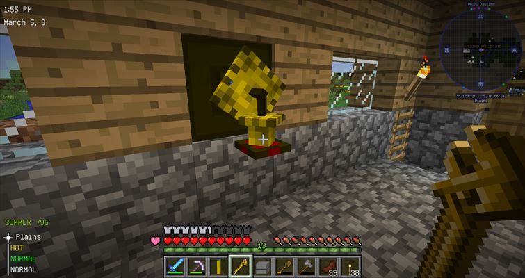 Minecraft1 12 2をmodで遊ぶ Heat And Climate 編 3 からくり 夜討ち朝駆けマインクラフト