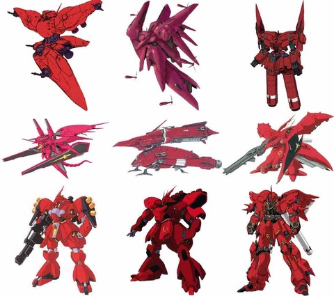 ガンダム この赤い機体達の共通点は 機動戦士ガンダムのモビルスーツの性能は ガンダム この赤い機体達の共通点は 機動戦士ガンダムのモビルスーツの性能は