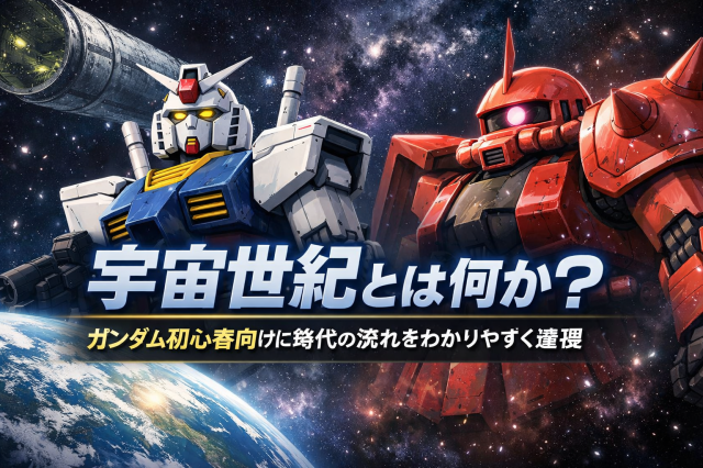 宇宙世紀の起源と対立 (1)