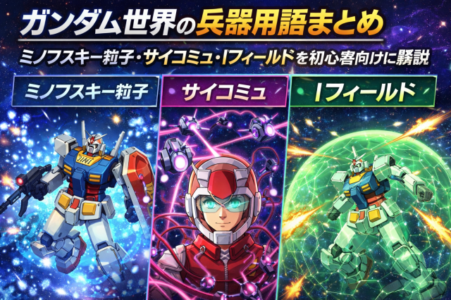 ガンダム兵器用語解説まとめ (1)