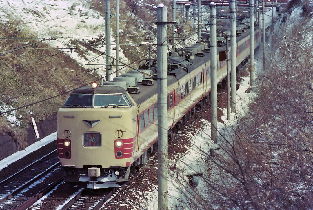 ☆希少☆東北本線1983年頃 牽引機ED75 700形＋スハフ42形