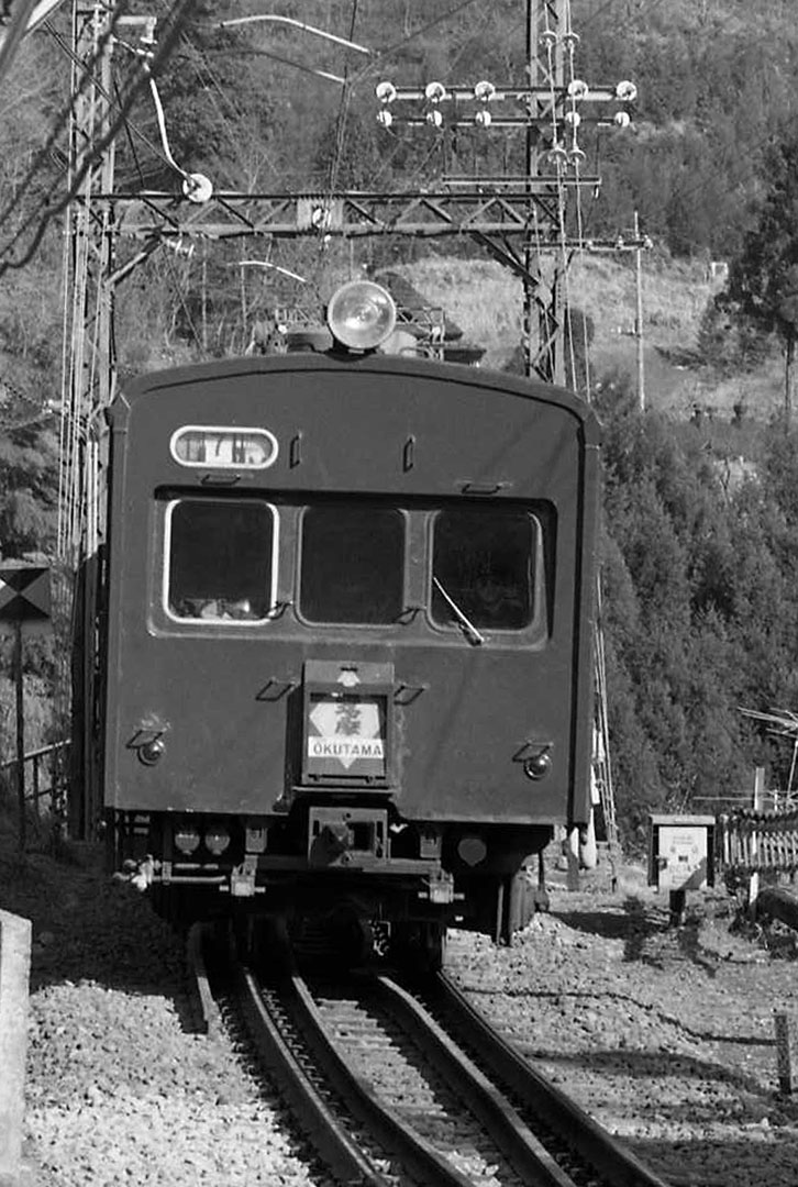 昭和の残像国鉄青梅線写真、アルミ額付き 昭和の残像 国鉄青梅線