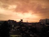 朝焼けがきれいですなぁ。