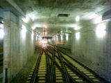 線路の真上から撮影できてしまう