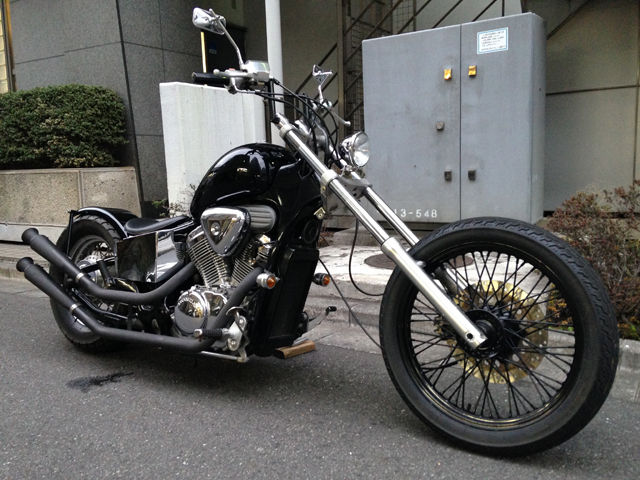 スティード400 NC26 ドラッグパイプリアルスラッシュマフラー/デイトナ スティード400 NC26 ドラッグパイプリアルスラッシュマフラー