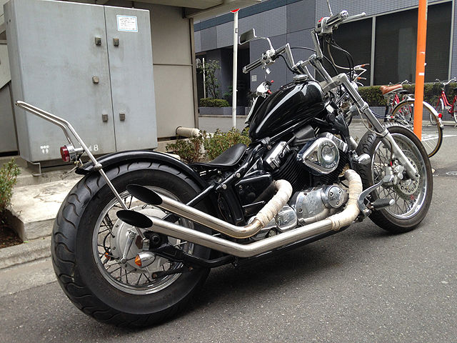 ドラッグスター400 ハンドルポスト インチ ライザー フリスコ 