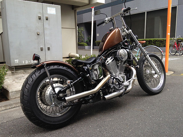 ホンダ スティード400 チョッパー フリスコ ミッドコン 車検ほぼ満タン  