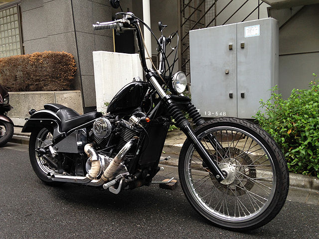 スポタン ハーレー バルカン チョッパー エイジング スポタン ハーレー バルカン チョッパー エイジング