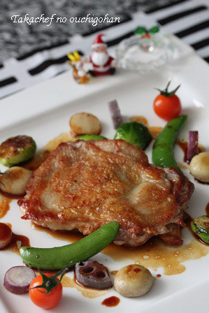 皮がバリバリは鶏肉の美味しい焼き方。　本川越シェフ編