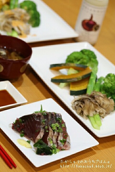 決戦は明日？　　ダイエットな晩ごはん。