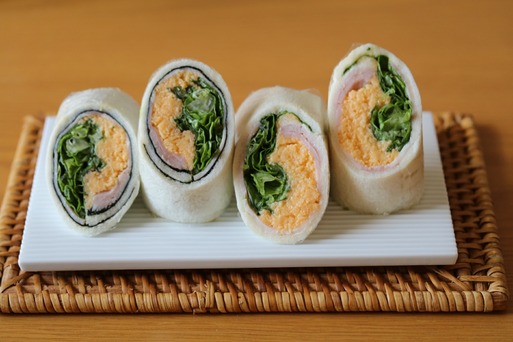 【料理】甘酒玉子ロールサンド