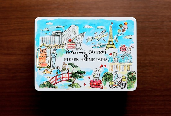 12960円のクッキー缶｜ピエールエルメ×SATSUKI25周年