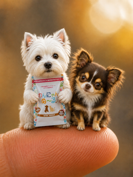 わんにゃんぬーるで続ける犬のお口ケア。先生に褒められて思ったこと【PR】