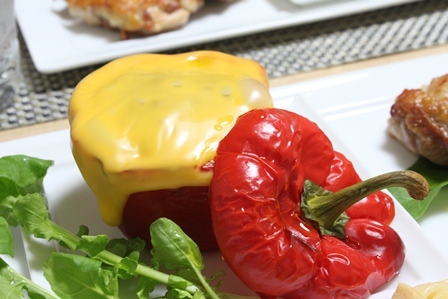 ピーマンの肉詰め たかシェフのおうちごはん と 白い犬 と チワワ Powered By ライブドアブログ