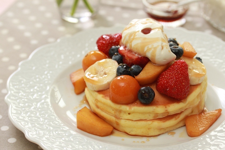 たかシェフのおうちごはん。-パンケーキ　カエラ風