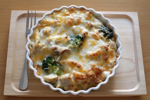 【料理】グラタンで朝ごはん。とお迎えおやつ。