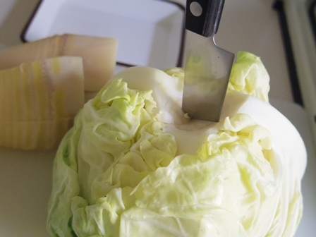 たかシェフのおうちごはん。-春キャベツ　ポトフ