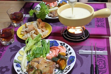 たかシェフのおうちごはん。-チーズフォンデュ