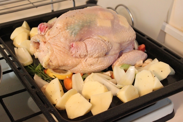 たかシェフのおうちごはん。-ローストチキン　クリスマス