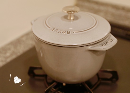 憧れのstaub(ストゥブ)のラ・ココットが、やってきた。