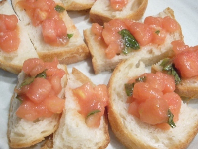 たかシェフのおうちごはん。-ブルスケッタ　たかシェフ　サンドイッチ　