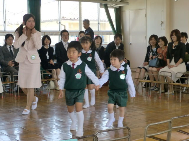 入園式 : 高田カトリック幼稚園のブログ