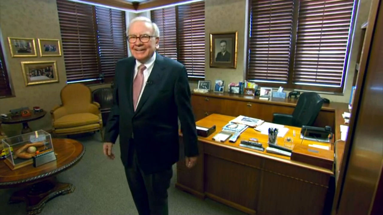 ウォーレン・バフェットの仕事場 : プロの仕事場