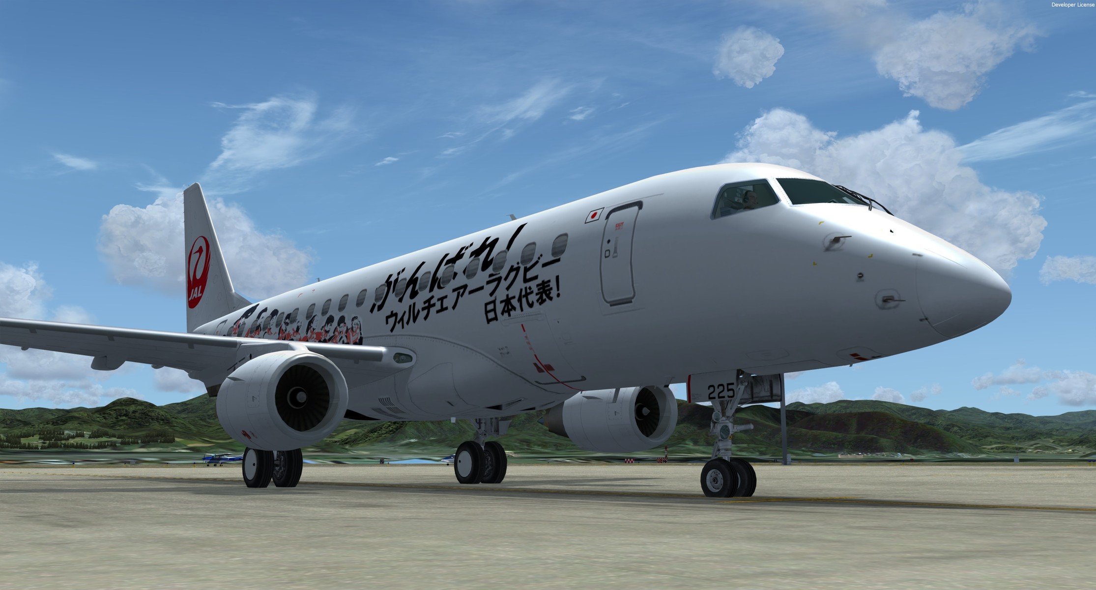 Taka's Repaint World】J-AIR E170 Taka's Repaint World】J-AIR E170