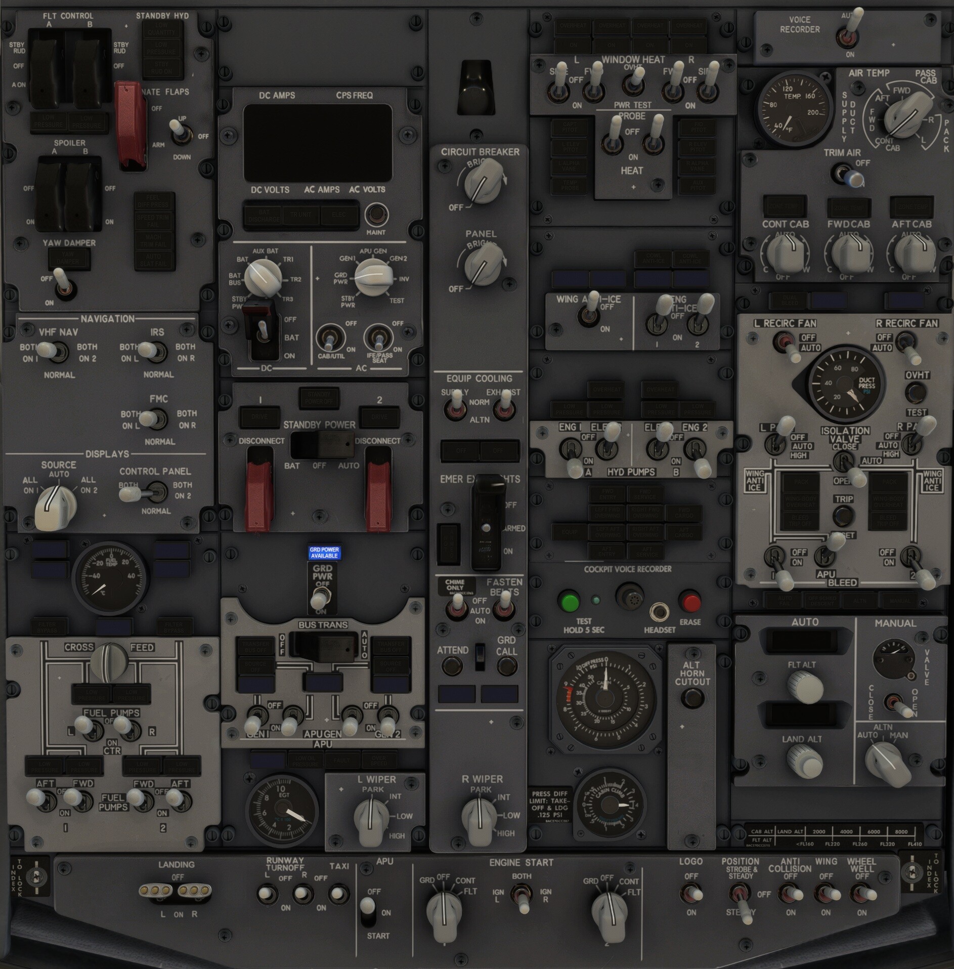 なんちゃってオーバーヘッドパネルを格安で作ってみた！実践編