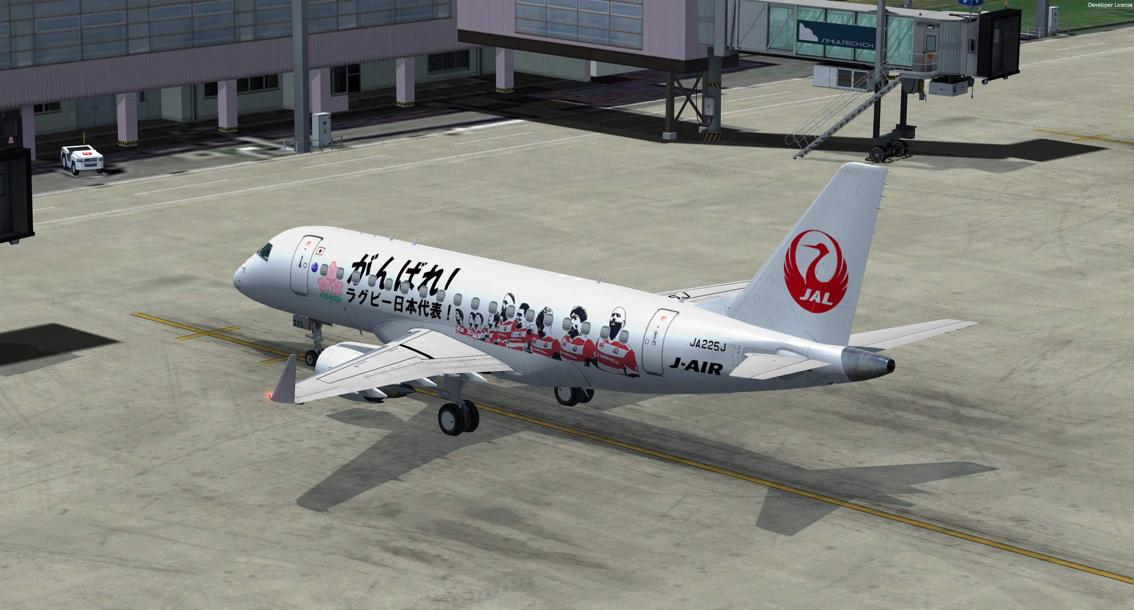 Taka's Repaint World】J-AIR E170