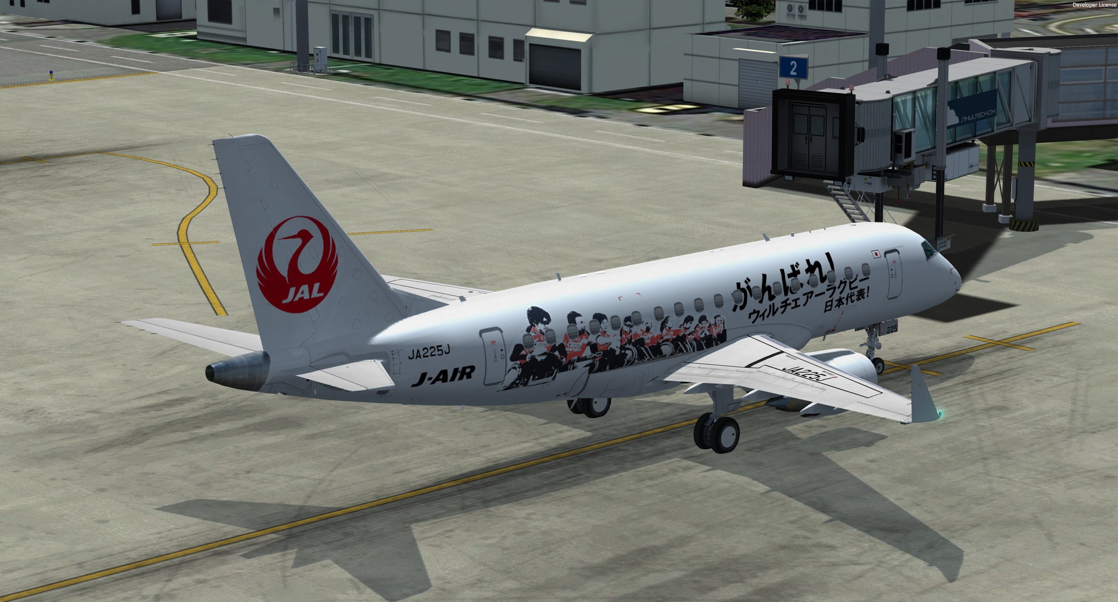 Taka's Repaint World】J-AIR E170 Taka's Repaint World】J-AIR E170
