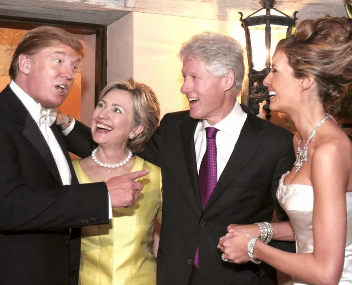 trump-clintons
